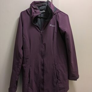 Warm Columbia Women's Deep Purple Ski Jacket